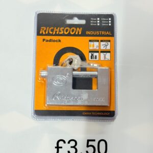 Candado anti-robo con 3 juegos de llaves 80mm / golden lotus tl40600