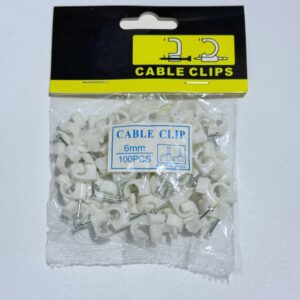 6mm Cable Clips